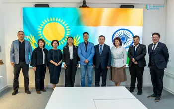 Ualikhanov University посетила делегация O.P. Jindal Global University (Республика Индия)