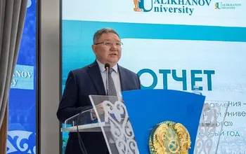 Сегодня председатель Правления - ректор Ualikhanov University Сырлыбаев Марат Кадирулы представил отчет о деятельности вуза за 2024–2025 учебный год