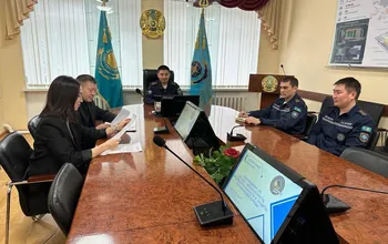 On December 27, 2023, at the Academy of Civil Protection of the Ministry of Emergency Situations of the Republic of Kazakhstan named after Malik Gabdullin