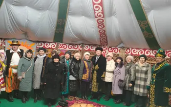 The students of Silver University at Shoqan University in Kokshetau joyfully welcome the long-awaited holiday of Nauryz!