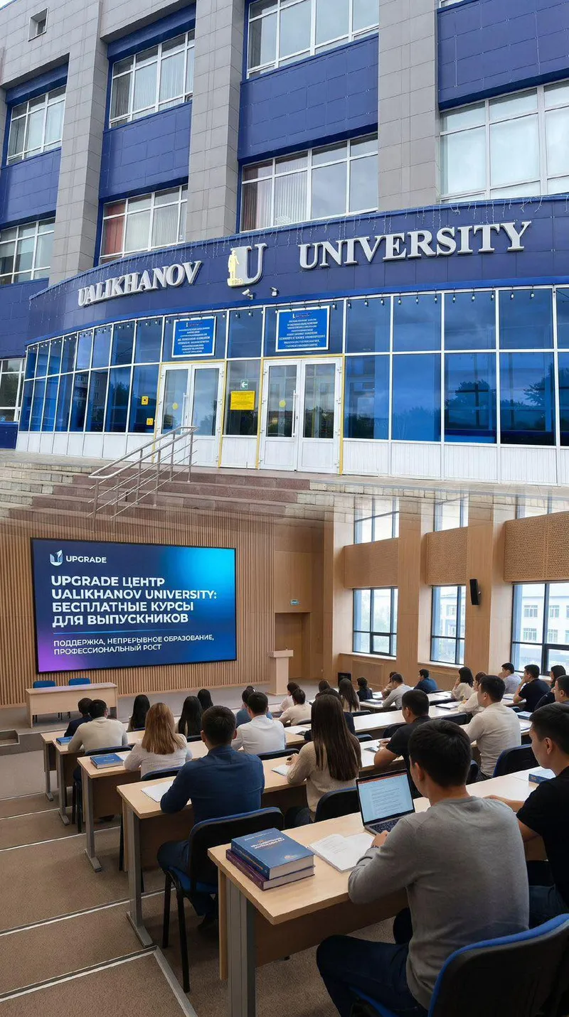 Upgrade центр Ualikhanov University - площадка для непрерывного образования и профессионального роста выпускников