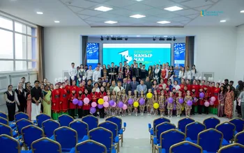 Сегодня в стенах нашего университета прошло праздничное мероприятие, посвящённое Дню единства народа Казахстана!