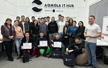 Victory of "DayLight" Startup Project at Pizza Pitch in Astana Hub "Aqmola IT Hub"